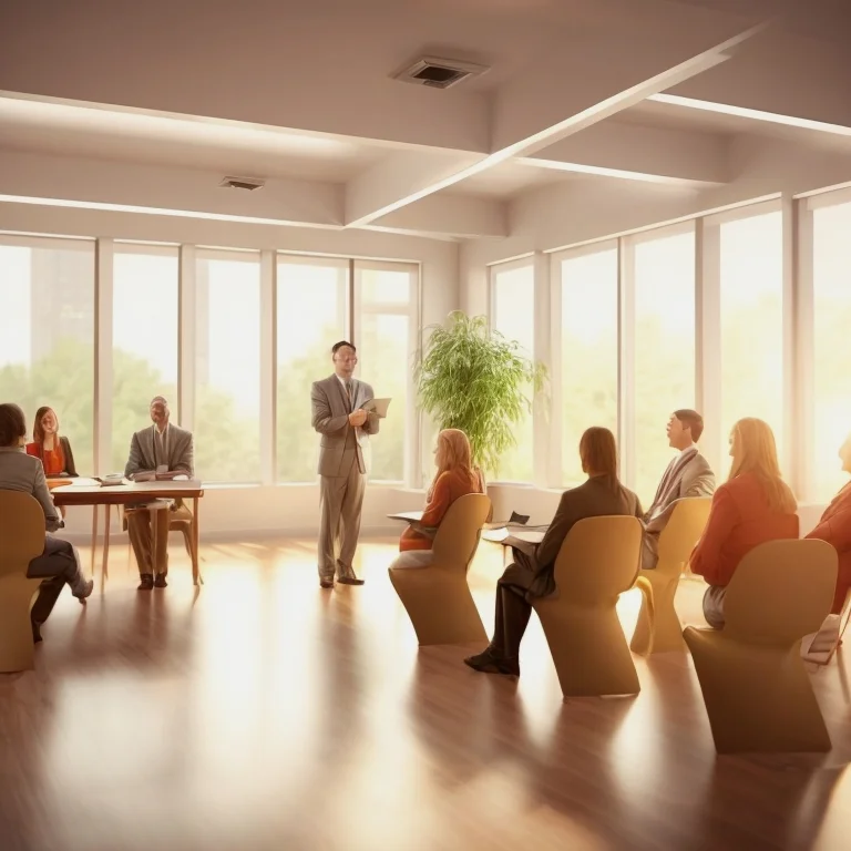 علامة مفتوح يمثل القيادة الروحية الواعية